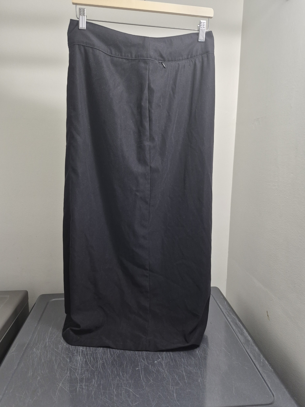 Classic Black A-Line Maxi Skirt
